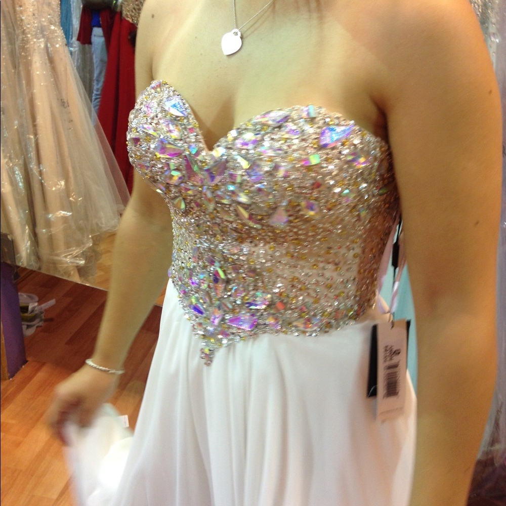 Authentic Terani Couture evening gown/prom/wedding - Picture 3 of 6